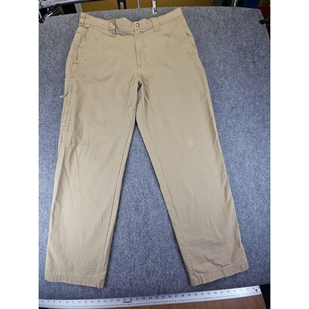 Columbia Sportswear Khaki Mens 36 X 32 Hiking Pants Style 0207 AM 8255,  1698